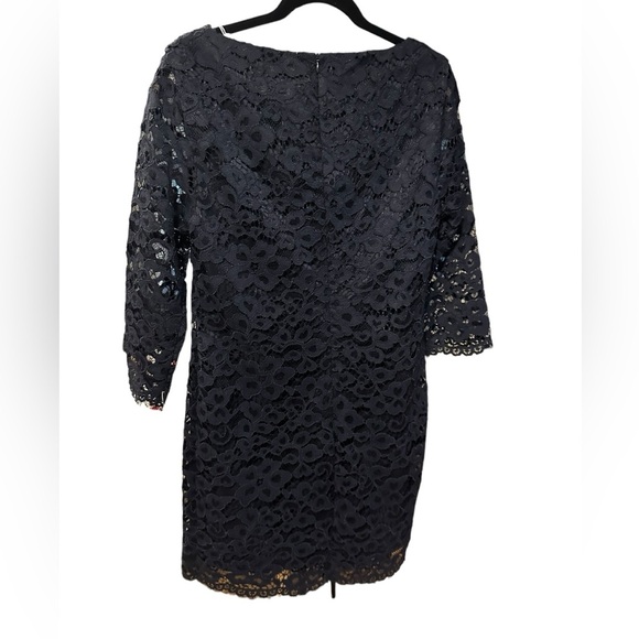 Trina Turk black lace mini dress size 12 - Picture 7 of 11